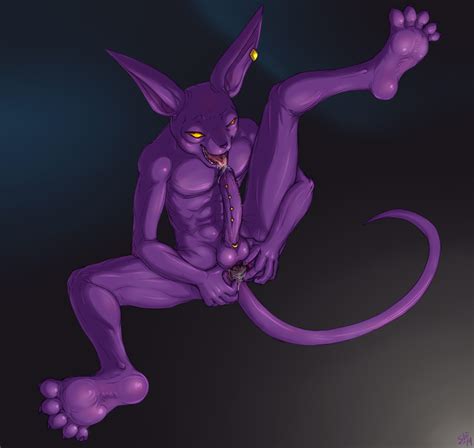 Rule 34 Anus Balls Beerus Cum Dragon Ball Dragon Ball Z Looking At Viewer Male Male Only Oral