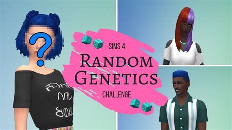 Sims 4 Cas Random Genetics Challenge Youtube