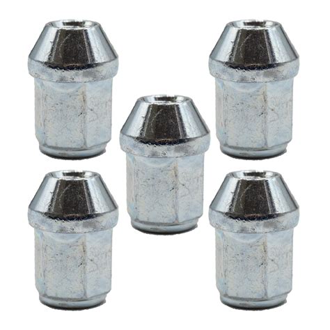 5 X Closed End Wheel Nuts For Triumph Tr4 Tr5 Tr6 2000 2300 Stag Alloy