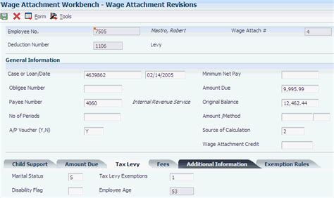 A) a credit to futa expense. Entering Wage Attachments for Employees