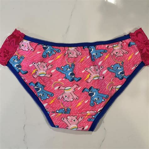 Care Bears Panties With Lace Added On The Size To Depop