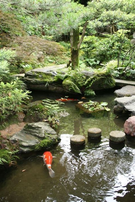 Beautiful Japanese Garden Ponds Backyard Fish Ponds Backyard