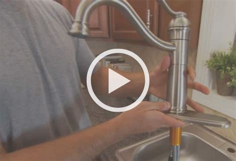 How To Install A Single Handle Kitchen Faucet At The Home Depot