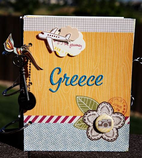 Mini Album Mania Greece Travel Album