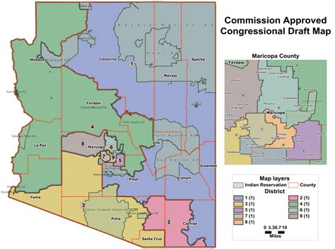 Map Of Arizona Congressional Districts Map 2023