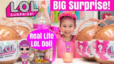 Mature with big hol suprise!! LOL SURPRISE BIG SURPRISE + SUGAR QUEEN Real Life LOL Doll ...