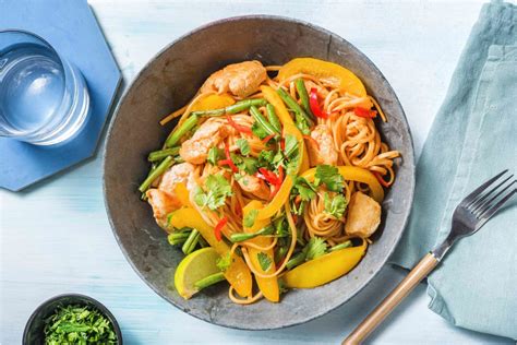 Chinese-Style Chicken Noodles Recipe | HelloFresh