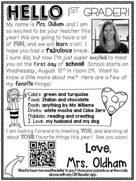 Image Result For Kindergarten Welcome Letters Teacher Welcome Letters