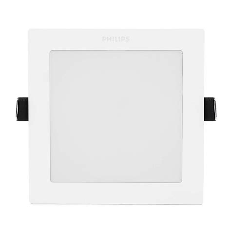 Philips 10 Watt Square Ultra Glow Prime Plus Recessed Panel Light Neutral White Ph1017 The