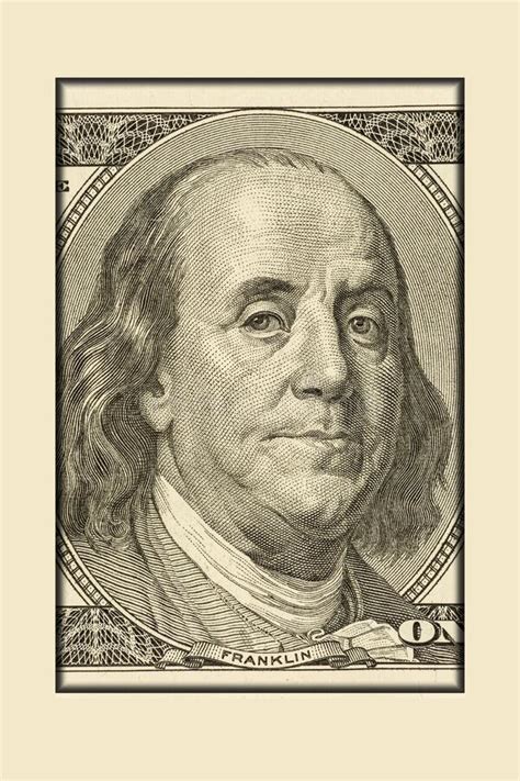 Ben Franklin Engraving Stock Image Image Of Founder 265072085