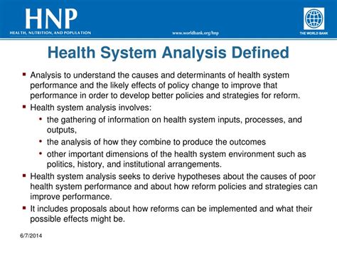 ppt health system analysis for better health system strengthening powerpoint presentation id