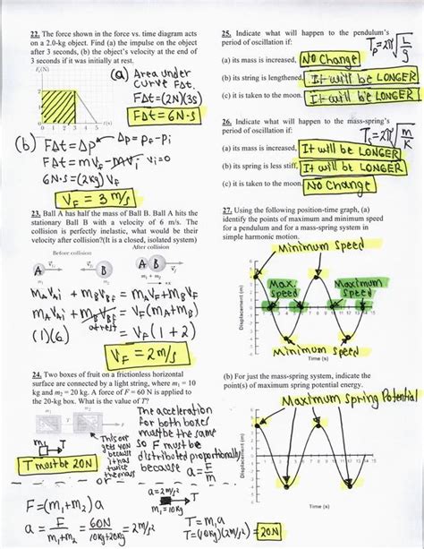 Answer key to physics review book physics, the physical setting: AP PHYSICS KEY: Final Review Questions - Physics and AP ...