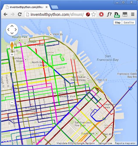 "Let's Create Software" Tutorial: Bus Routes Overlaid on Google Maps