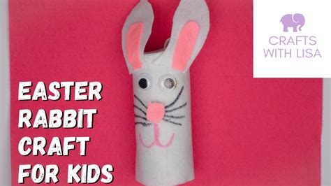 How To Make A Easter Bunny Rabbit Craft For Kids Crafts With Lisa