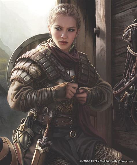 Eowyn Warrior Woman Character Portraits Character Art