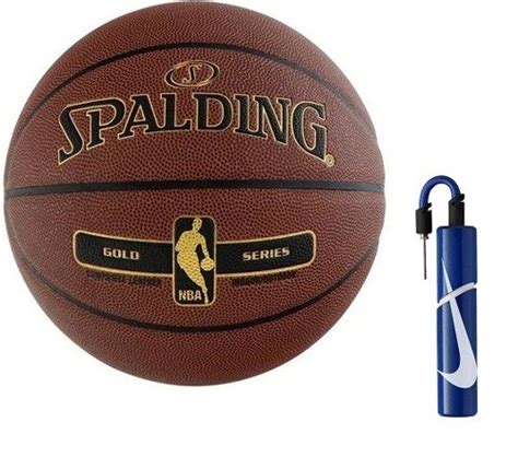 Spalding Nba Tack Soft Gold Basketball Nike Essential Dual Action