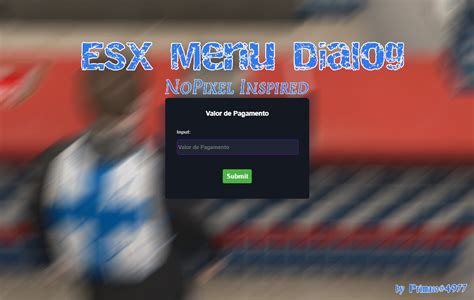 Esx Dialog Menu Redesign Releases Cfx Re Community My Xxx Hot Girl