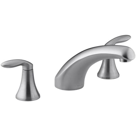 Thanks to reader maire on save the pink bathrooms, who alerted us to this site — faucets & fixtures overstock — as a good potential place to vintage vintage kohler kitchen and bathroom sinks, faucets, color toilet seats, and more. KOHLER Coralais Tub Faucet Trim Only in Brushed Chrome-K ...