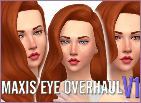 Maxis Eyes Overhaul By Kellyhb5 At Mod The Sims Sims 4