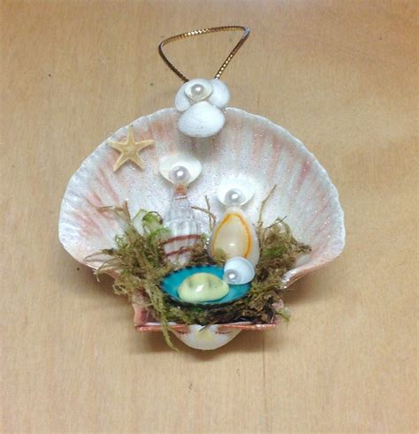 Check spelling or type a new query. Colorful Seashell Manger Ornament (With images) | Shell ...