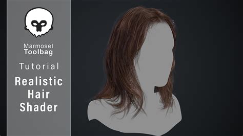 How To Create Realistic Hair Shader In Marmoset Toolbag 4 Youtube