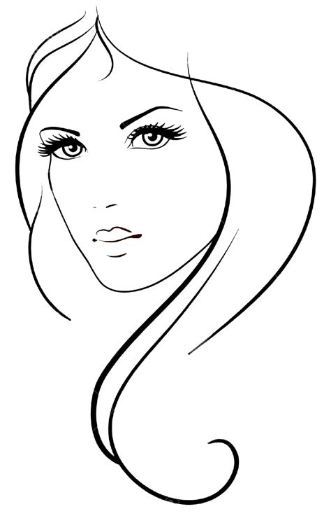 Stroke Face Girl Face Drawing Eye Drawing Drawing Faces Face Art