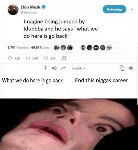 Idubbz Shocked Michael Jackson Imagine Getting Jumped Know Your Meme