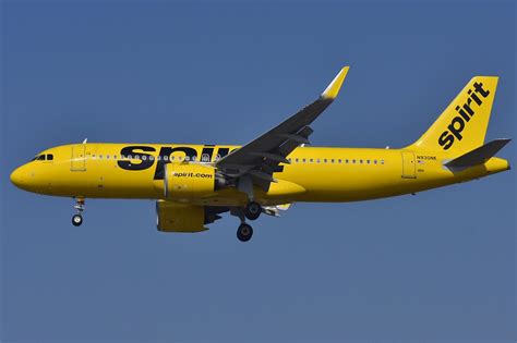Spirit A320 Neo Landing Lax 25l On 11521 Jim Lough Flickr