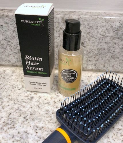 Give Your Hair A Present With Pureauty Naturals Biotin Hair Serum