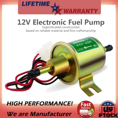 Universal Electric Fuel Pump 4 7 Psi Low Pressure Gas 12v Diesel Inline