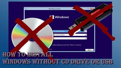 How To Install Windows 78110 Without Dvd Or Usb Hd 2017 Youtube