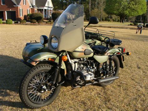 2008 Ural Gear Up Russian Built Motorcycle With Sidecar