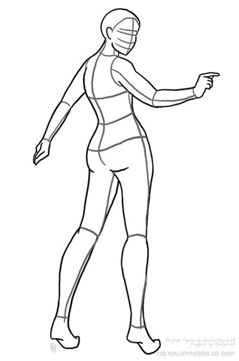 Human Body Outline Drawing At Free For Personal Use