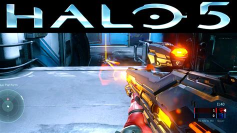 Halo 5 Beta Gameplay Eden Light Rifle Energy Sword Halo 5