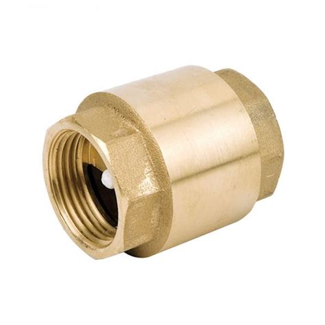 Brass Spring Vertical Check Valve Product Info Tragate