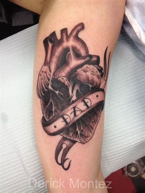 Heart tattoos are popular with people who want to express their love in a symbolic way. Cool Heart Tattoo Designs (6) | Picture tattoos, Heart tattoo, Tattoo designs