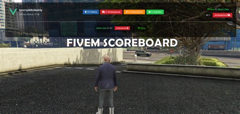 Fivem Scoreboard App Using Vue Js