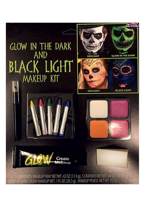 Blacklightglow In The Dark Makeup Kit