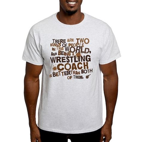 Wrestlingcoachbrown Mens Value T Shirt Wrestling Coach Funny T Light T Shirt By