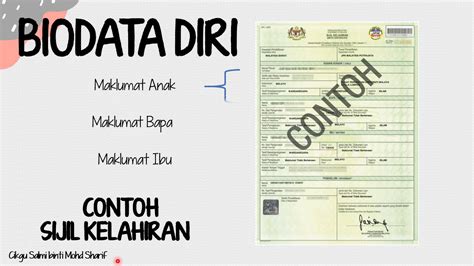 Detail Contoh Biodata Diri Koleksi Nomer 43