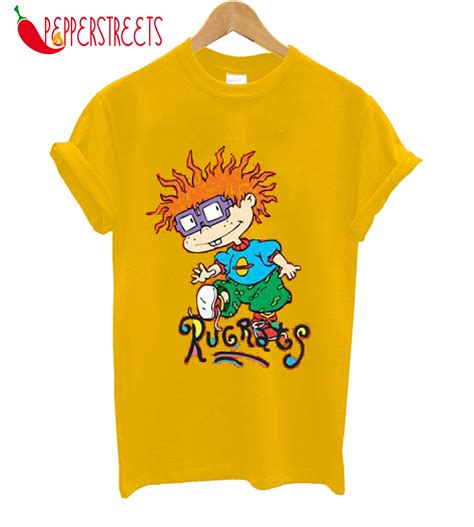 Rugrats Chuckie Finster T Shirt Cartoon Picture Of A Blond Child