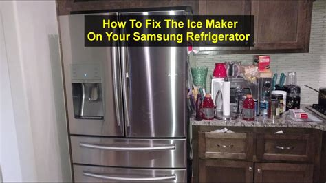 But making block ice is a little different from making ice cubes and i've had some absolutely spectacular displays of things that can go wrong — so i thought i'd pass along what i've learned. How to fix the ice maker on your Samsung side by side ...