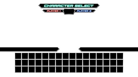Character Selection Screen Template
