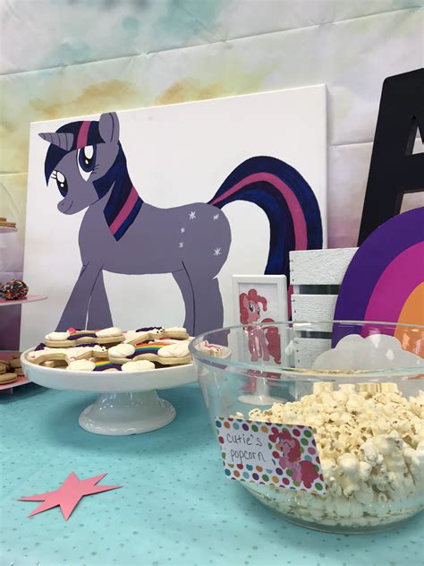 My Little Pony Party Decor Birthday Party Venues Kids Birthday Party