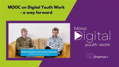 Mooc On Digital Youth Work A Way Forward Youtube