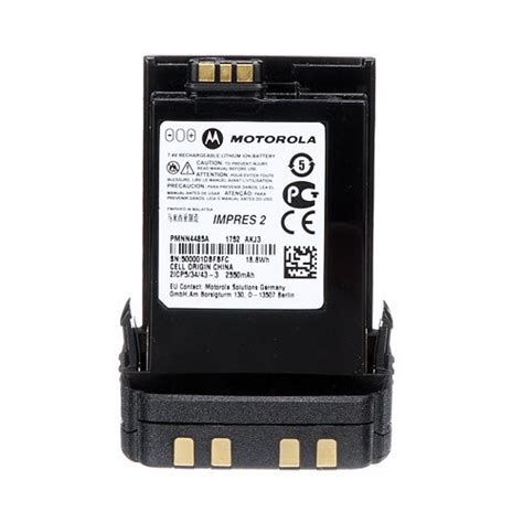 Motorola Impres 2 Apx Battery 2550mah Ip68 Pmnn4485a Btw Communications