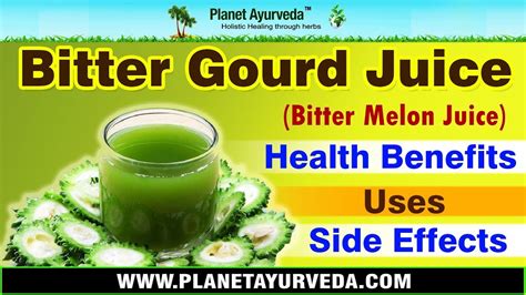 To add on its many benefits, bitter gourd can helps you heal any skin related diseases, especially if the diseases are caused by blood poisoning or. Bitter gourd juice ( Bitter melon juice )- Health benefits ...