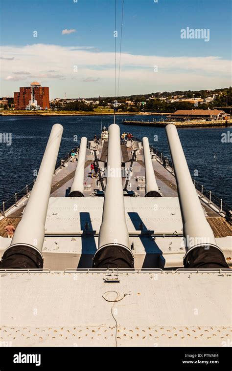 Battleship Cove Fall River Massachusetts Usa Stock Photo Alamy