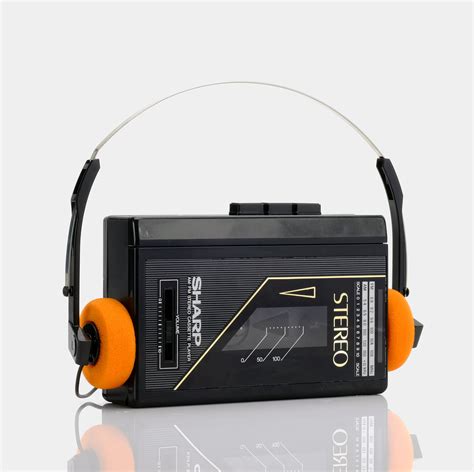 Sharp Amfm Stereo Portable Cassette Player Retrospekt