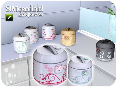 The Sims Resource Time To Plug Rice Cooker Decor